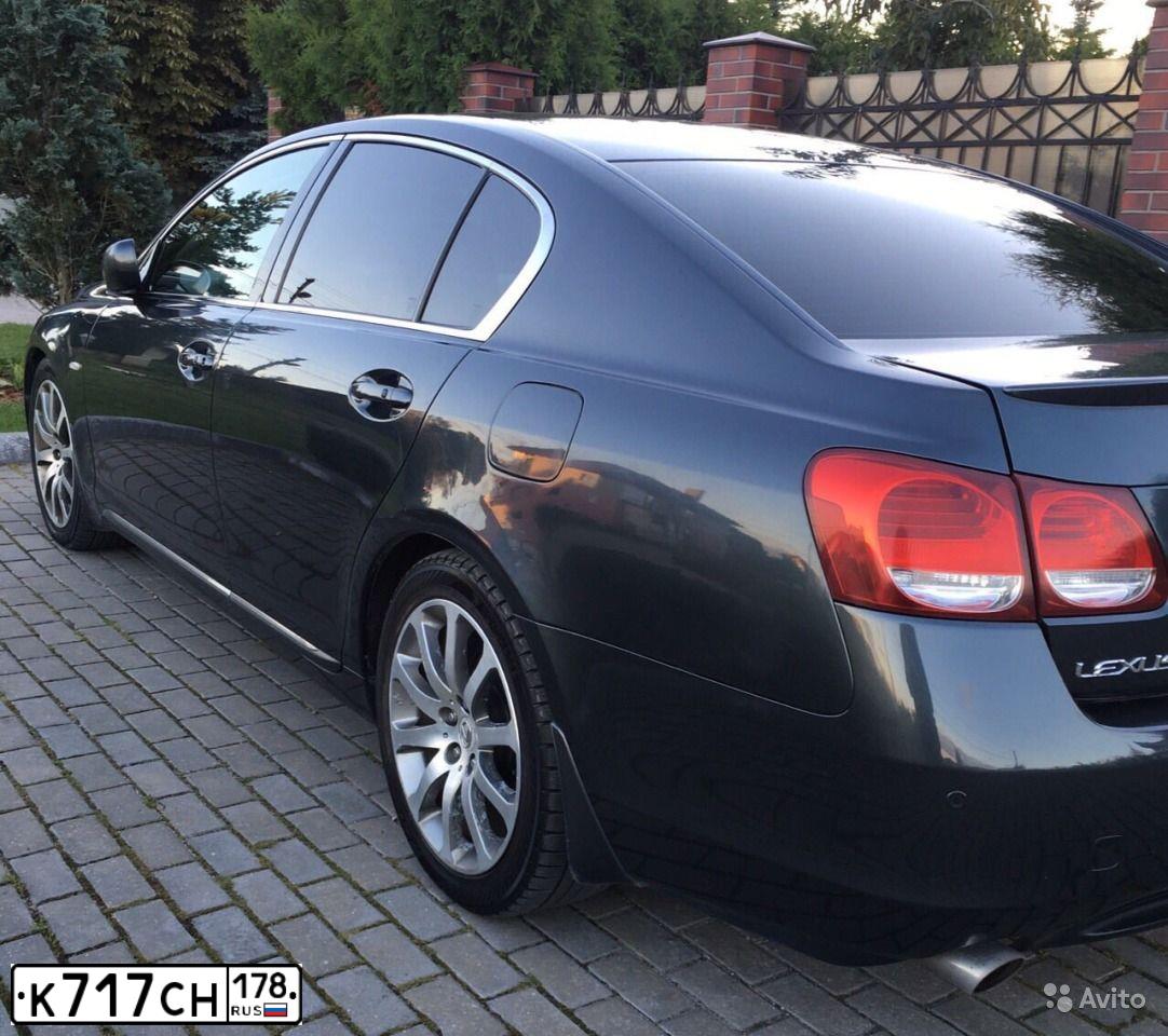 Фото автомобиля LEXUS GS, 2005 — госномер Р420УХ39. Цвет: ТЕМНО-СЕРЫЙ