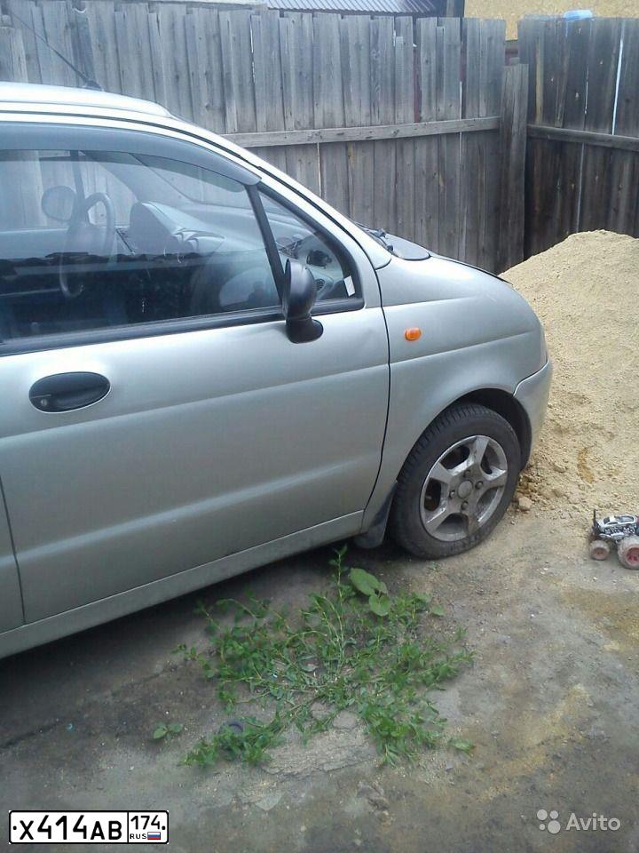 Фото автомобиля DAEWOO MATIZ, 2005 — госномер Х414АВ174. Цвет: ПЕРЛАМУТ-СЕРЕБРИСТЫЙ