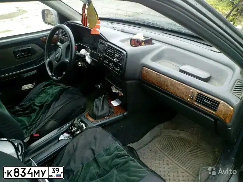 Фото автомобиля FORD SCORPIO, 1992 — госномер К834МУ39. Цвет: ЧЕРНЫЙ