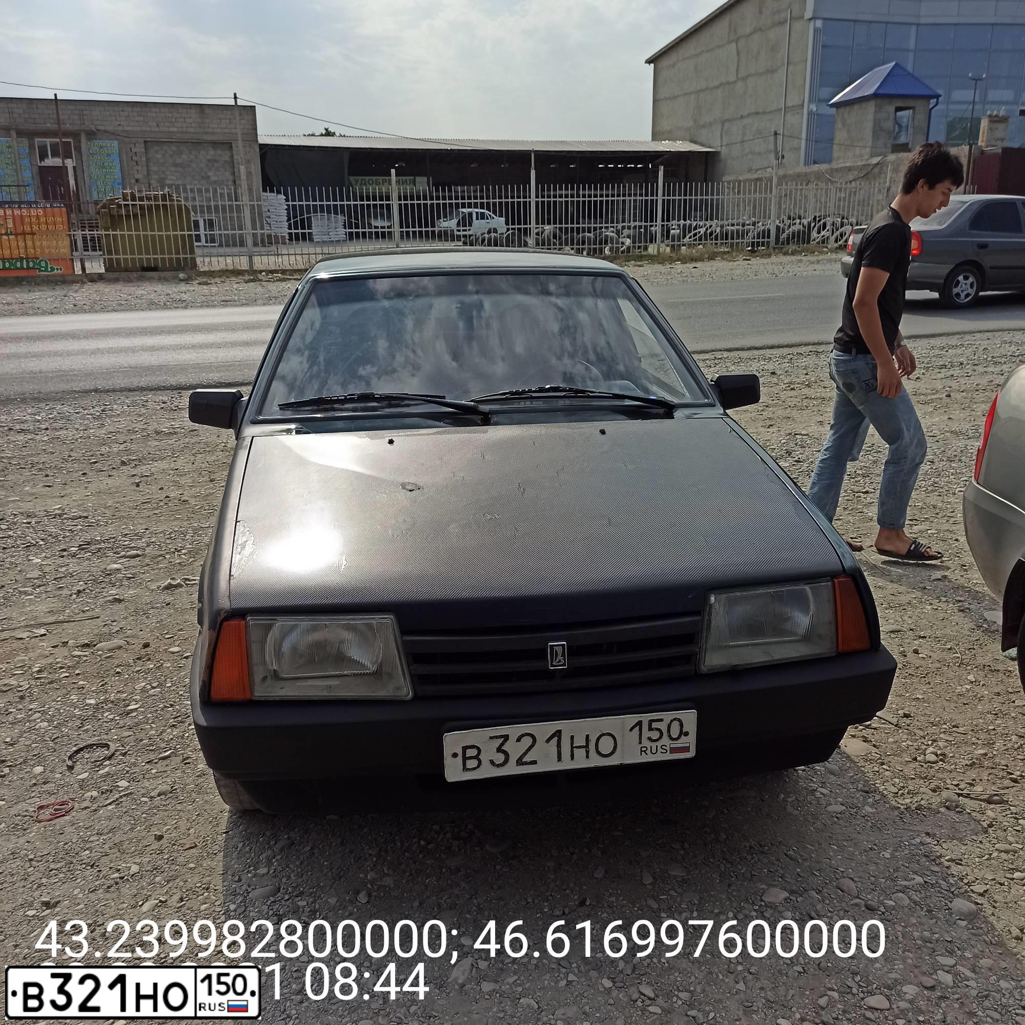 Фото автомобиля LADA 2109 SAMARA, 2003 — госномер К310ВО97. Цвет: ЗЕЛЕНЫЙ