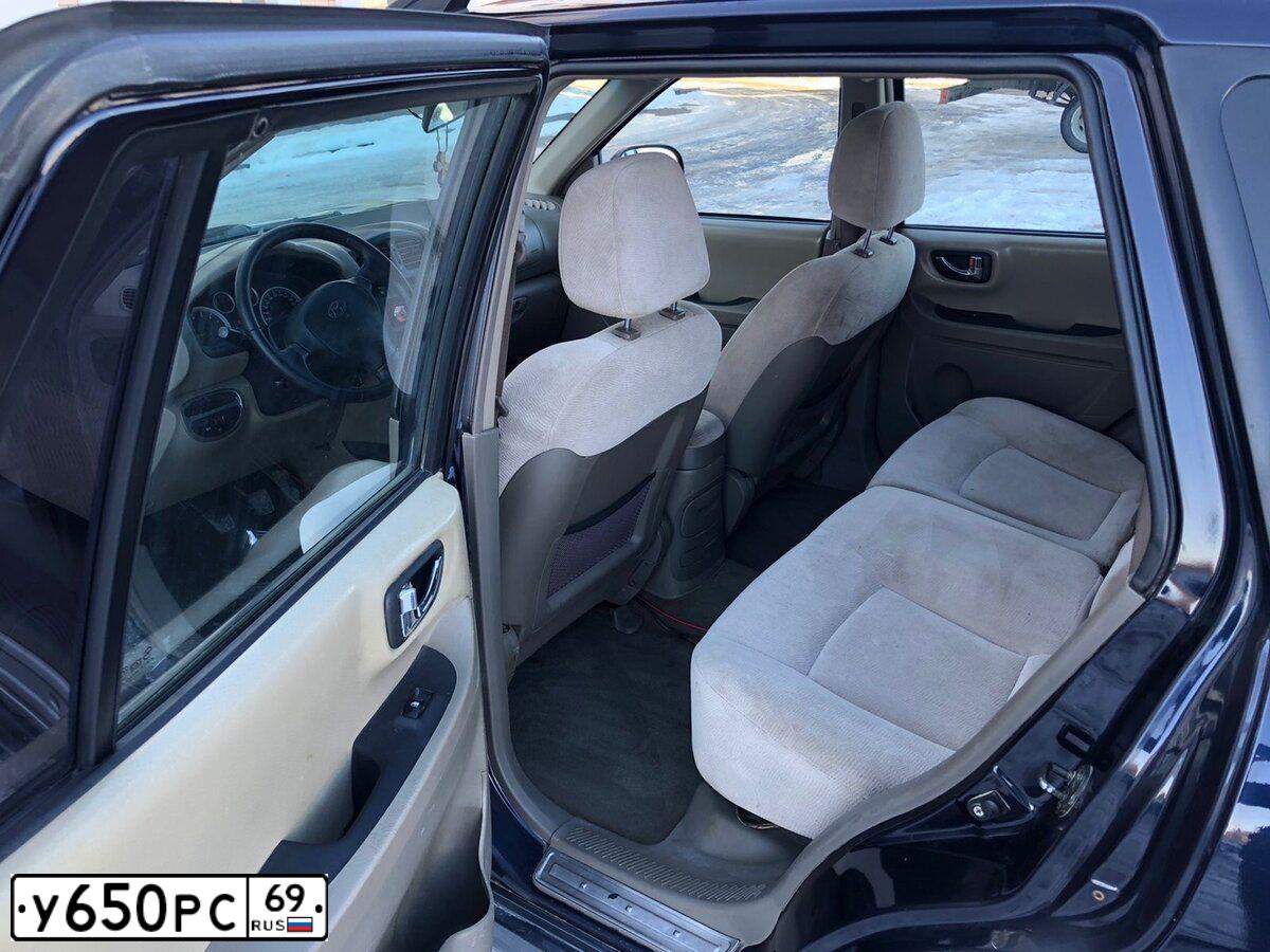 Фото автомобиля HYUNDAI SANTA FE, 2005 — госномер О340НН761. Цвет: Темно-синий