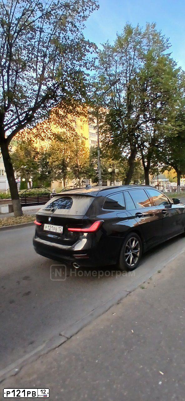 Фото автомобиля BMW 320D XDRIVE, 2019. Цвет: ЧЕРНЫЙ