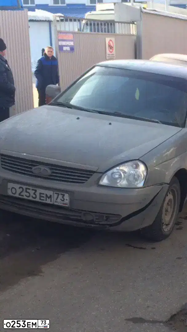 Фото автомобиля LADA PRIORA, 2007 — госномер В226УМ164. Цвет: СРЕДНИЙ СЕРО-ЗЕЛЕН МЕТ.
