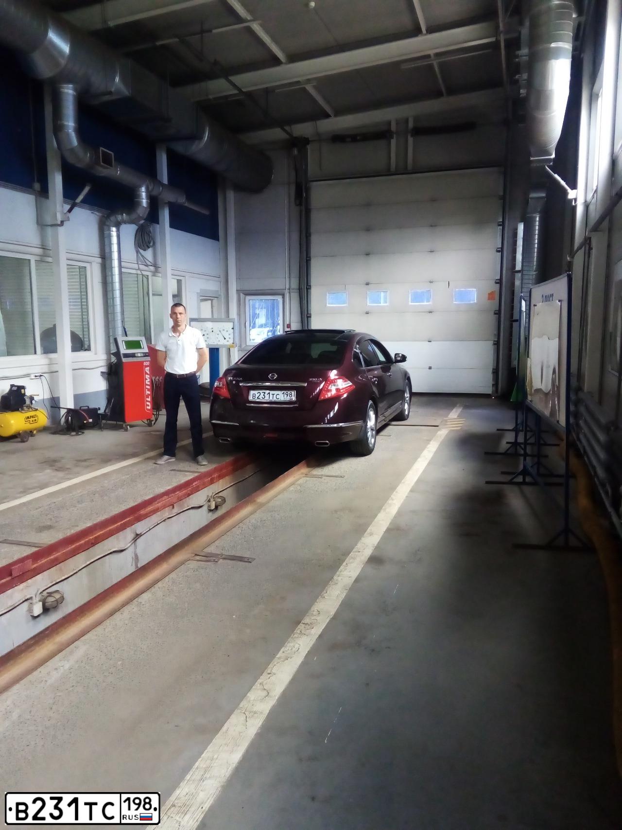 Фото автомобиля NISSAN TEANA, 2008 — госномер Р110СХ198