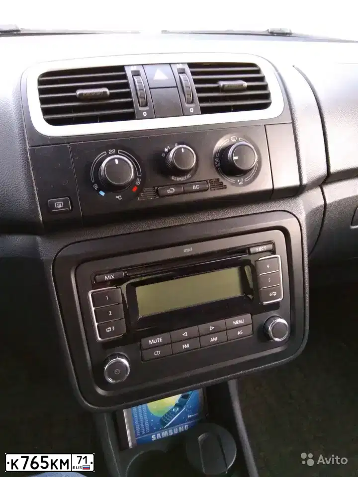 Фото автомобиля SKODA FABIA, 2009 — госномер Х061ВК71