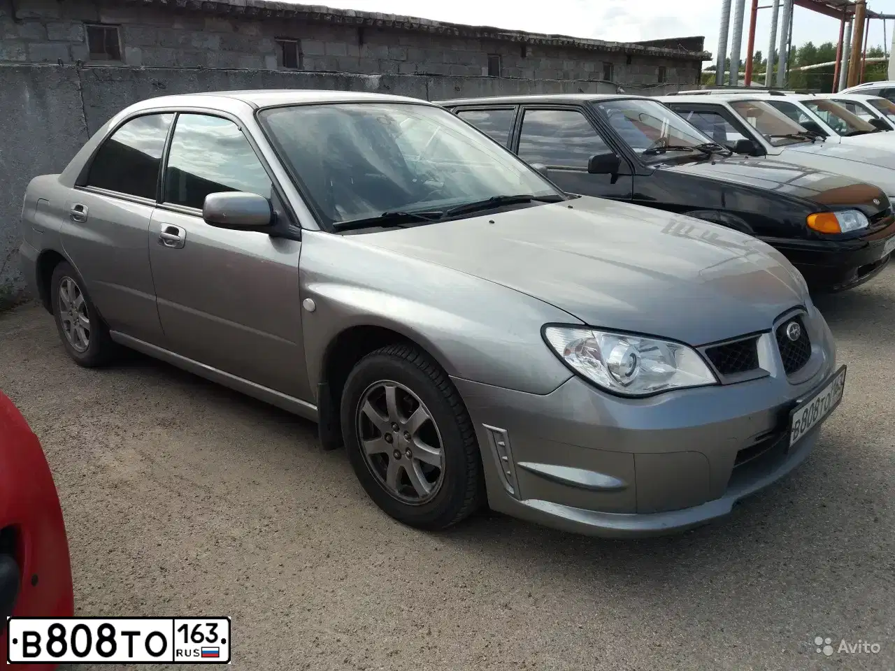 Фото автомобиля SUBARU IMPREZA, 2006 — госномер С989АХ96. Цвет: Серый