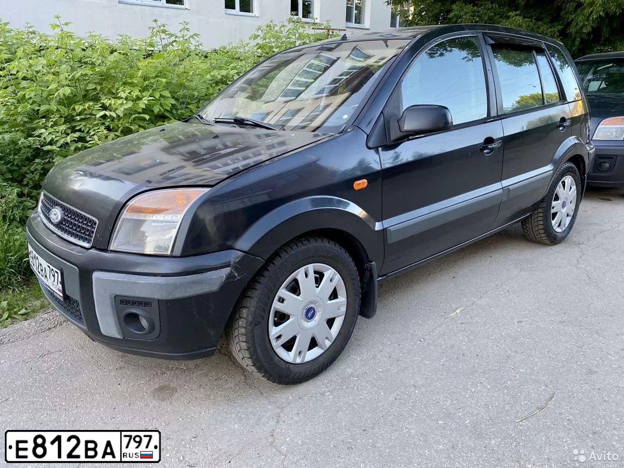 Фото автомобиля FORD FUSION, 2006 — госномер Т279СС152. Цвет: ЧЕРНЫЙ
