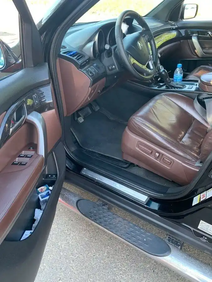 Фото автомобиля ACURA MDX, 2006 — госномер Т280ВР797. Цвет: ЧЕРНЫЙ