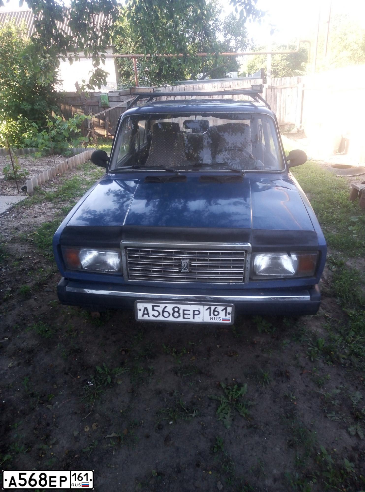 Фото автомобиля LADA 2107, 2003 — госномер А796КВ761