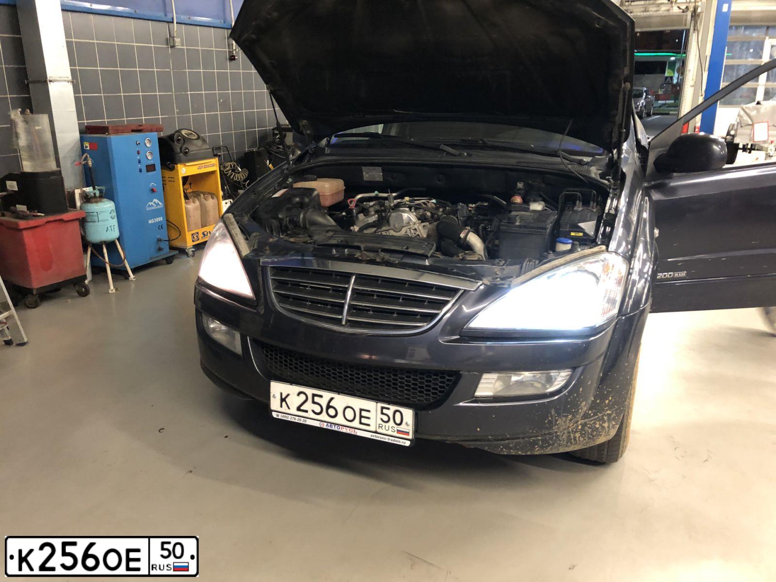 Фото автомобиля SSANGYONG KYRON, 2013 — госномер У220ХР797