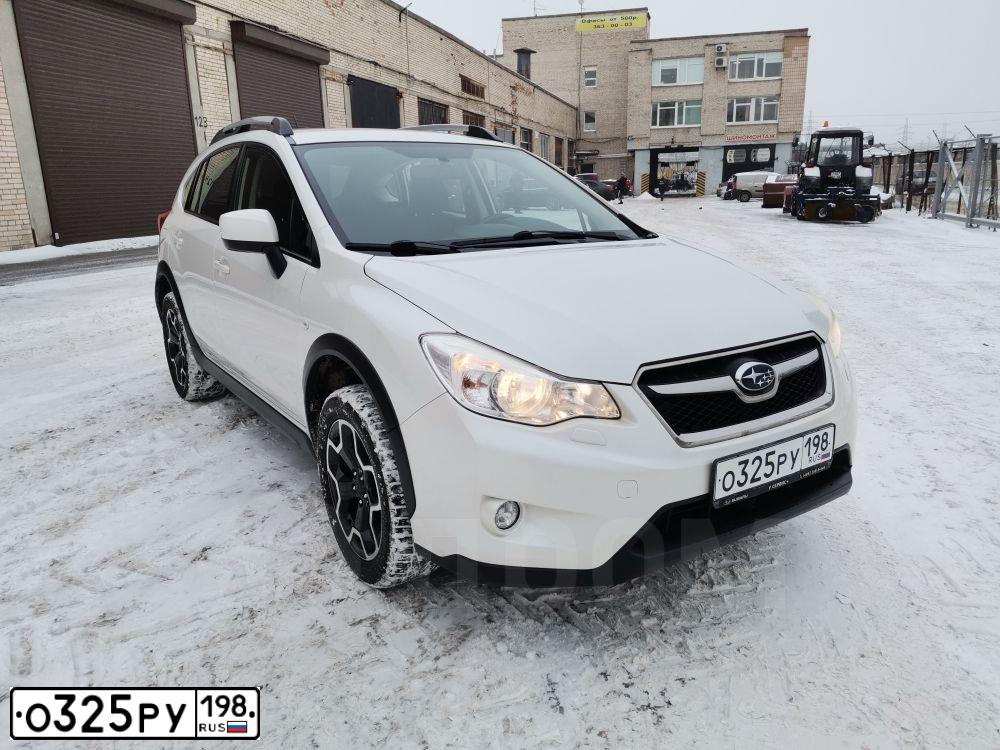Фото автомобиля SUBARU IMPREZA, 2013 — госномер А467МУ147. Цвет: Белый