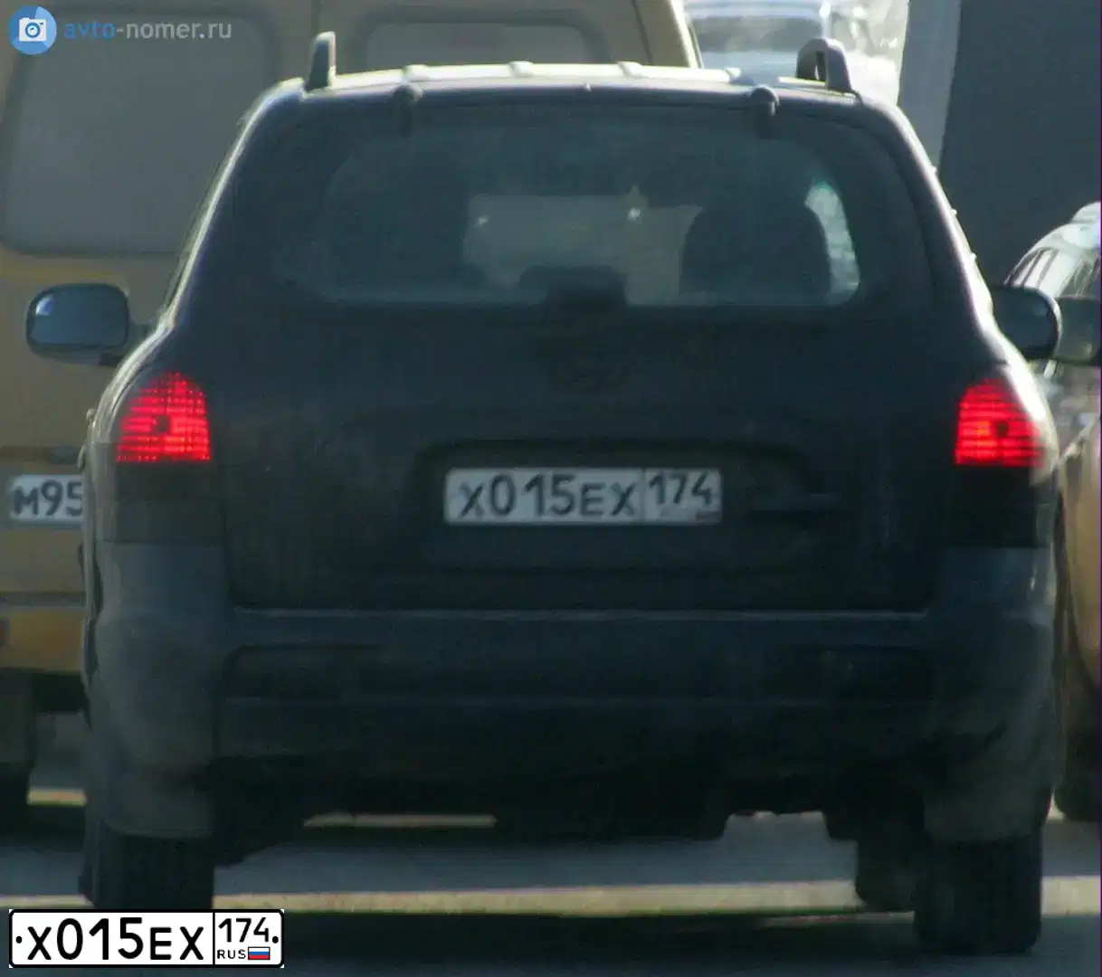 Фото автомобиля TAGAZ SANTA FE CLASSIC, 2008 — госномер Х419ЕМ96. Цвет: ЧЕРНЫЙ