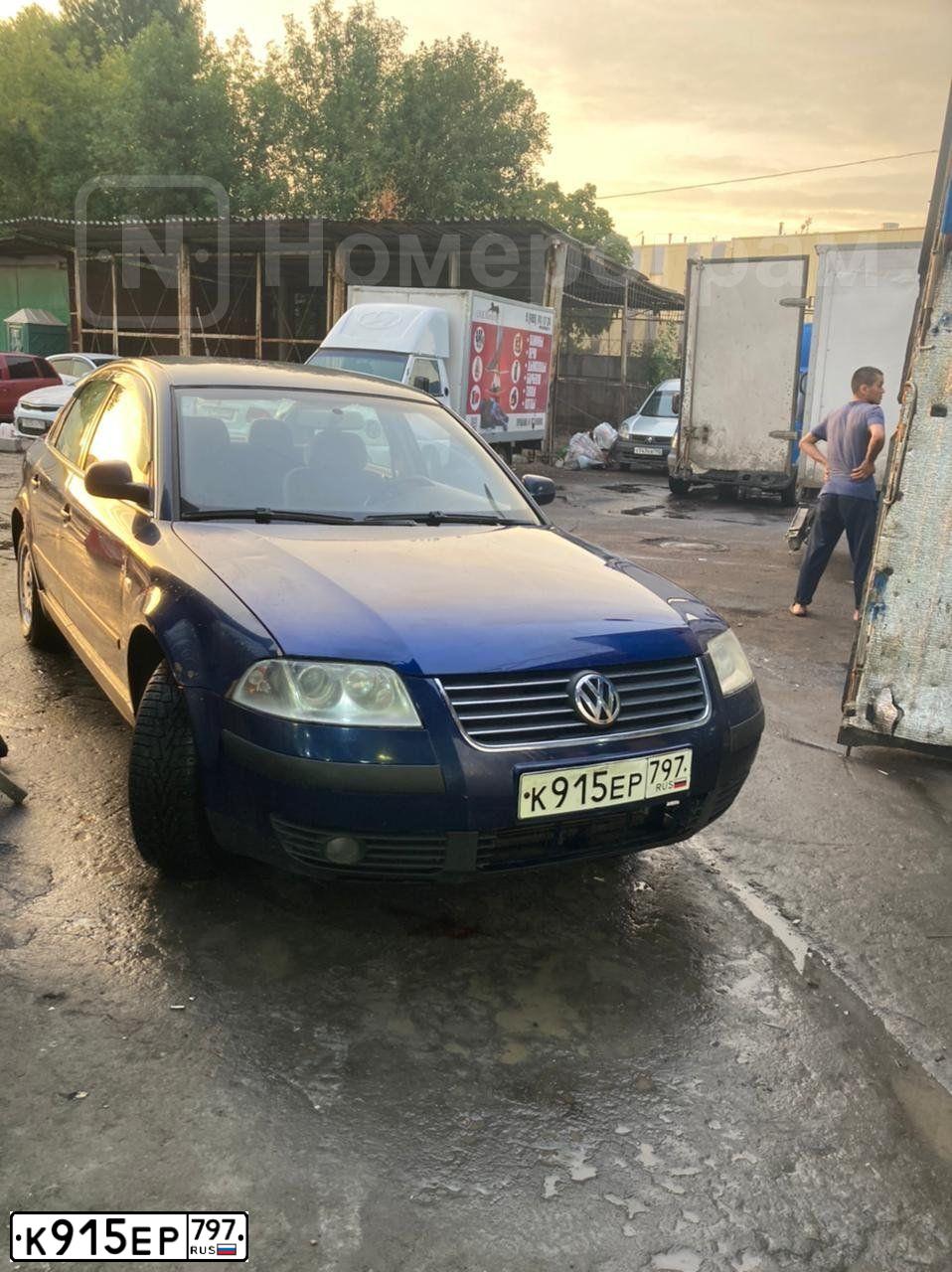 Фото автомобиля VOLKSWAGEN PASSAT, 2004 — госномер Т226ХР790