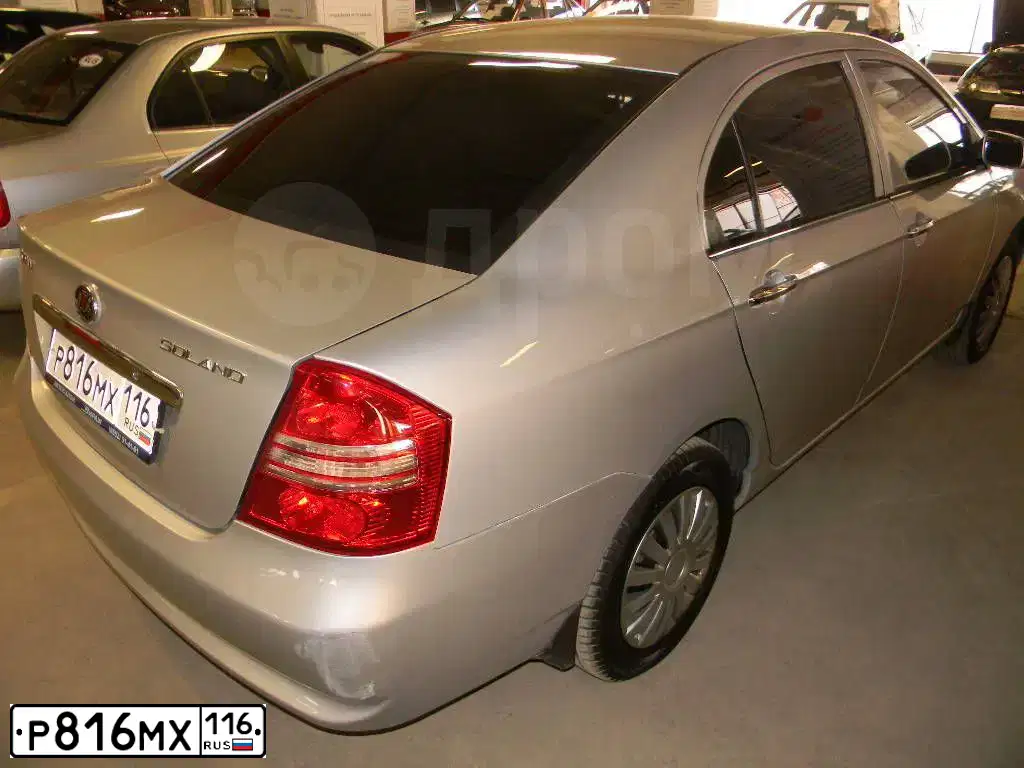 Фото автомобиля LIFAN SOLANO, 2012 — госномер К387МК193. Цвет: СЕРЕБРО
