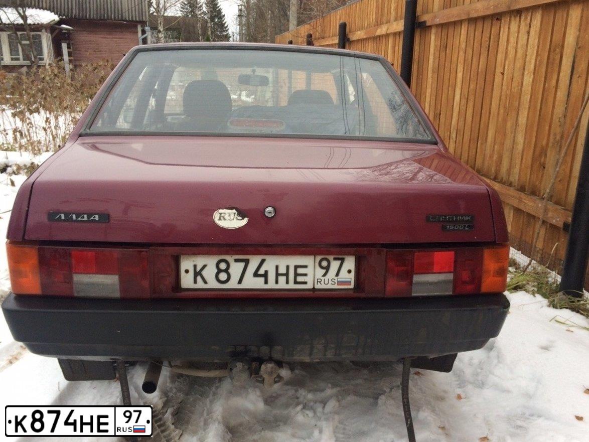 Фото автомобиля LADA 2109 SAMARA, 2000 — госномер А017ОУ197. Цвет: ТЕМНО-КРАСНЫЙ