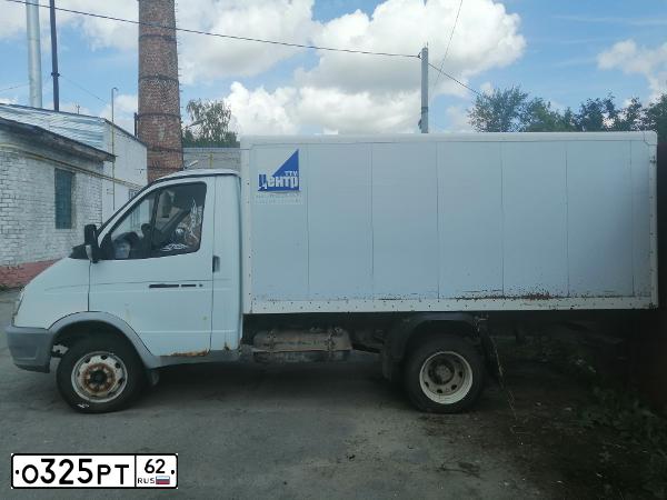 Фото автомобиля GAZ 3302 EL, 2013 — госномер А619УВ252. Цвет: Белый