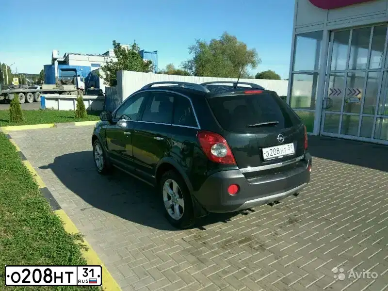 Фото автомобиля OPEL ANTARA, 2008 — госномер С888ХА31. Цвет: ЧЕРНЫЙ