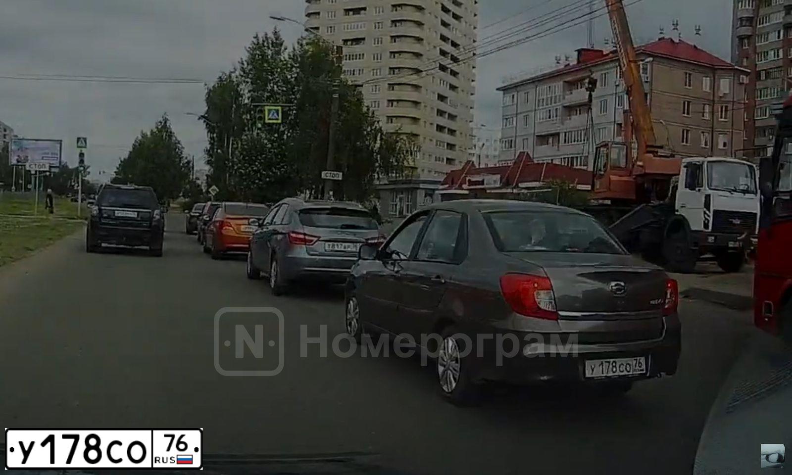 Фото автомобиля DATSUN ON-DO, 2018 — госномер У178СО76. Цвет: Серый