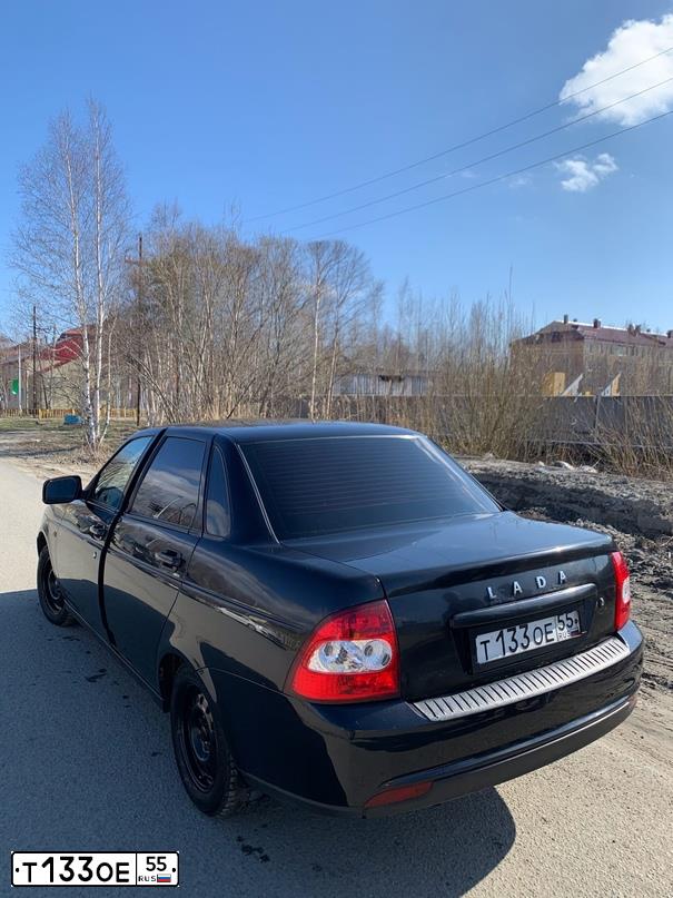 Фото автомобиля LADA 2170 PRIORA, 2009 — госномер Е765КР186. Цвет: СИНЕ-ЧЕРНЫЙ