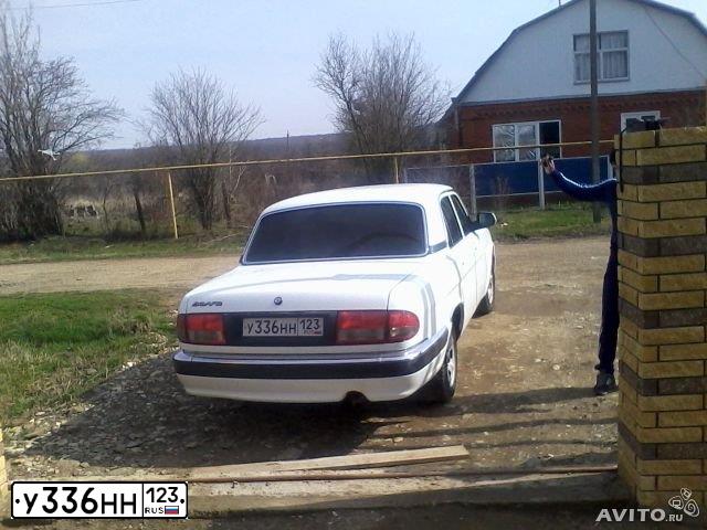 Фото автомобиля GAZ 3110 WOLGA, 2007 — госномер К662ЕЕ126. Цвет: Белый