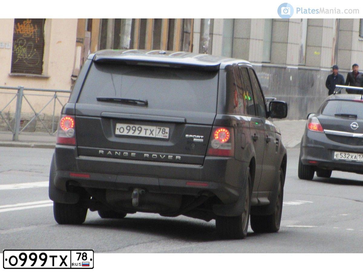 Фото автомобиля LAND ROVER RANGE ROVER SPORT, 2010 — госномер О795ТР154. Цвет: ЧЕРНЫЙ
