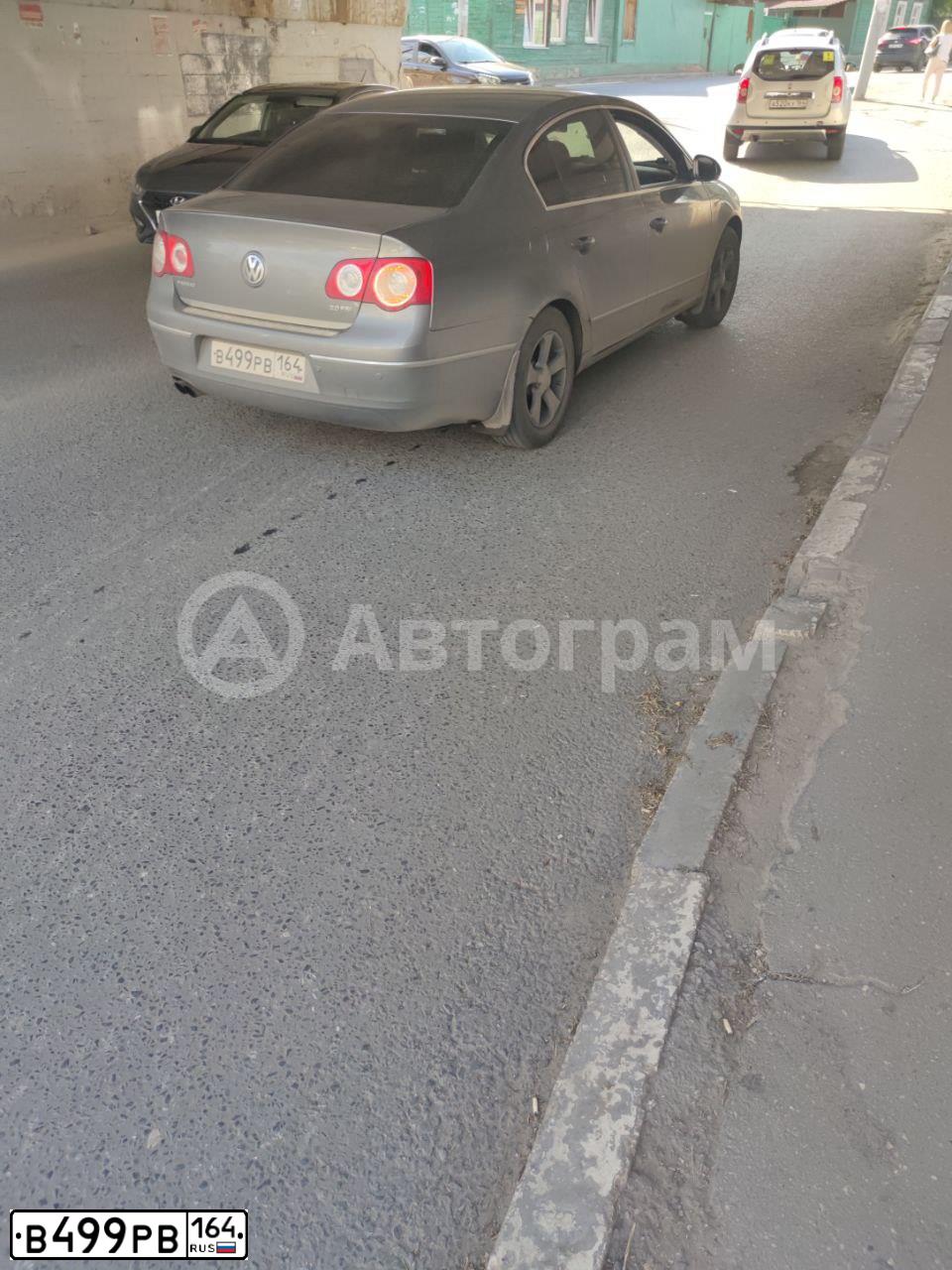 Фото автомобиля VOLKSWAGEN PASSAT, 2007 — госномер С111РО64. Цвет: СЕРЫЙ