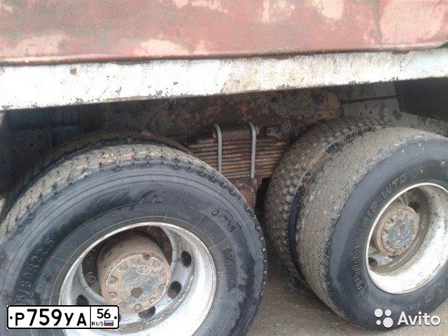 Фото автомобиля FOTON AUMAN, 2007 — госномер Р759УА56. Цвет: Красный