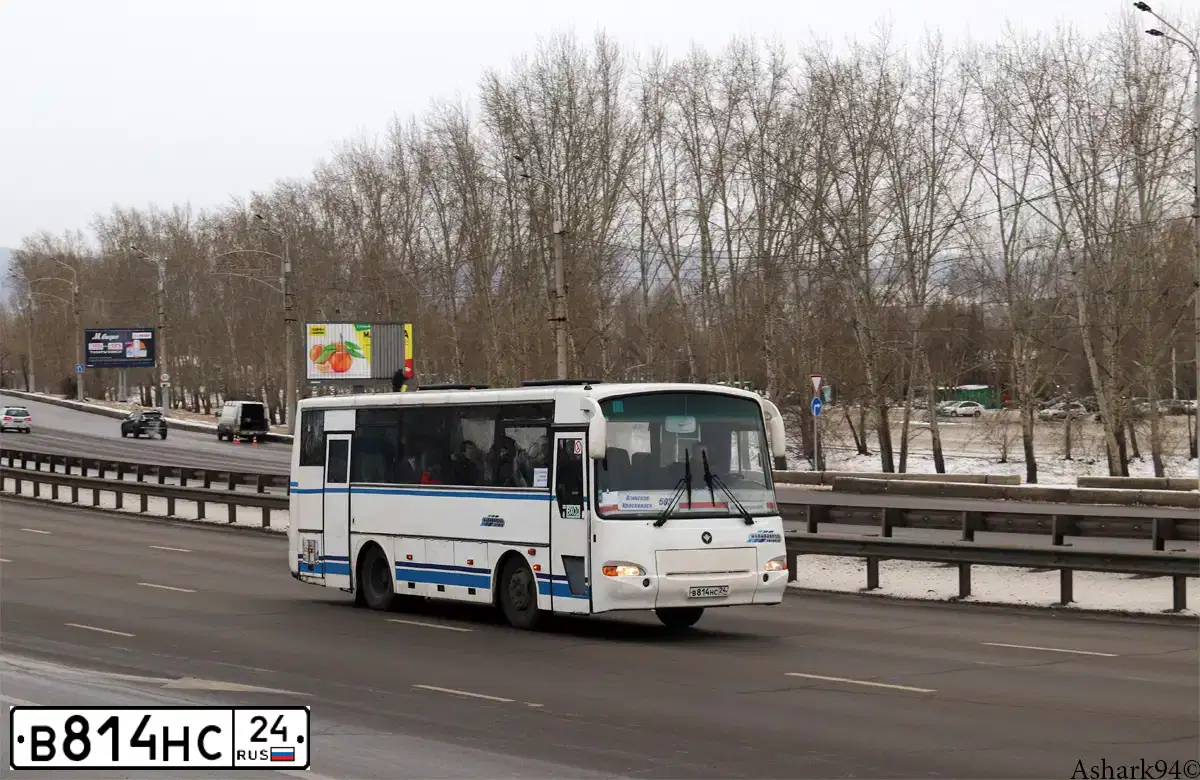 Фото автомобиля PAZ 4230, 2002 — госномер В814НС24. Цвет: БЕЛЫЙ