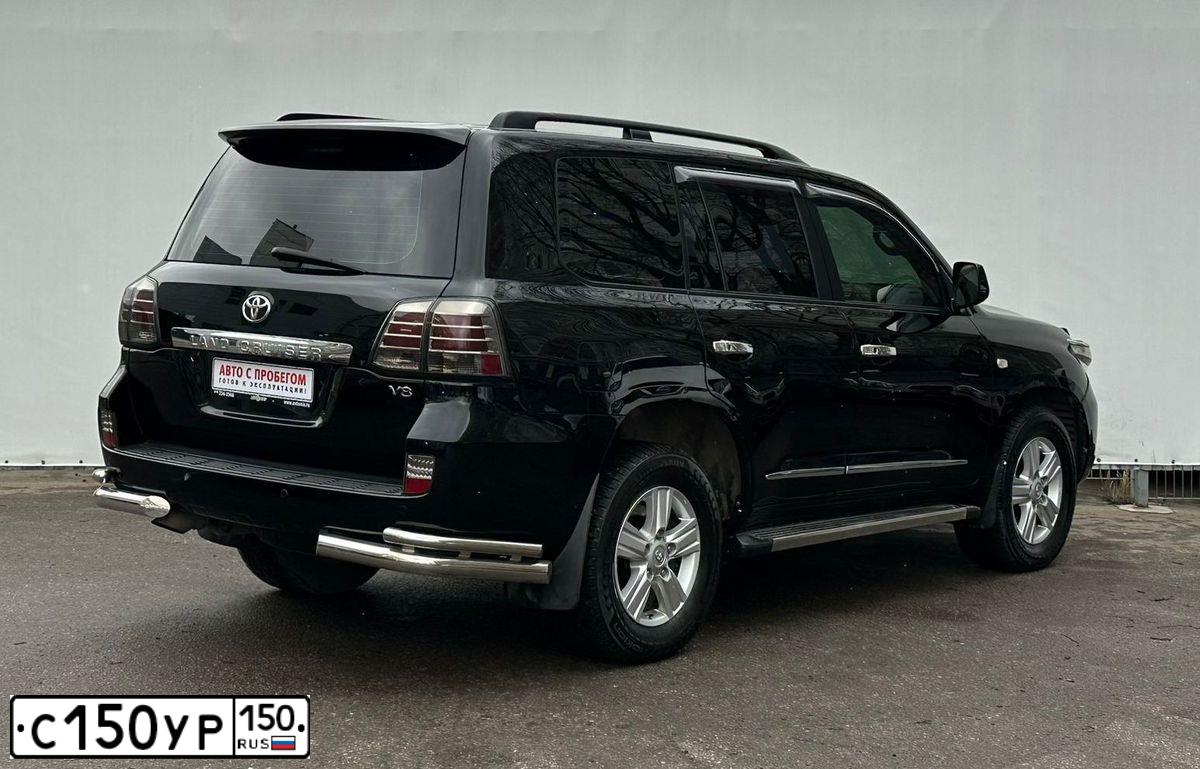 Фото автомобиля TOYOTA LANDCRUISER 200, 2008 — госномер М342АТ777. Цвет: ЧЕРНЫЙ