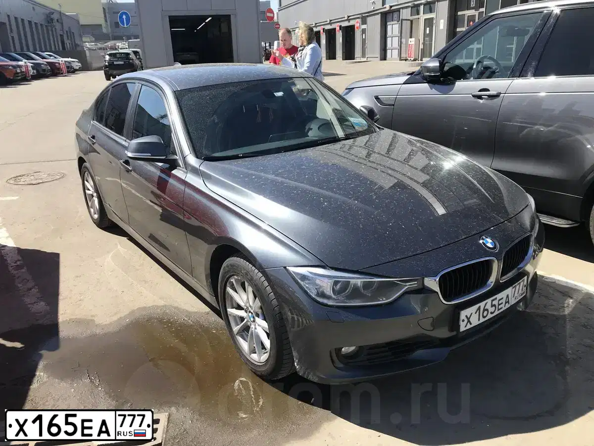 Фото автомобиля BMW SERIE 3, 2014 — госномер Р399ОА799. Цвет: СЕРЫЙ МЕТАЛЛИК