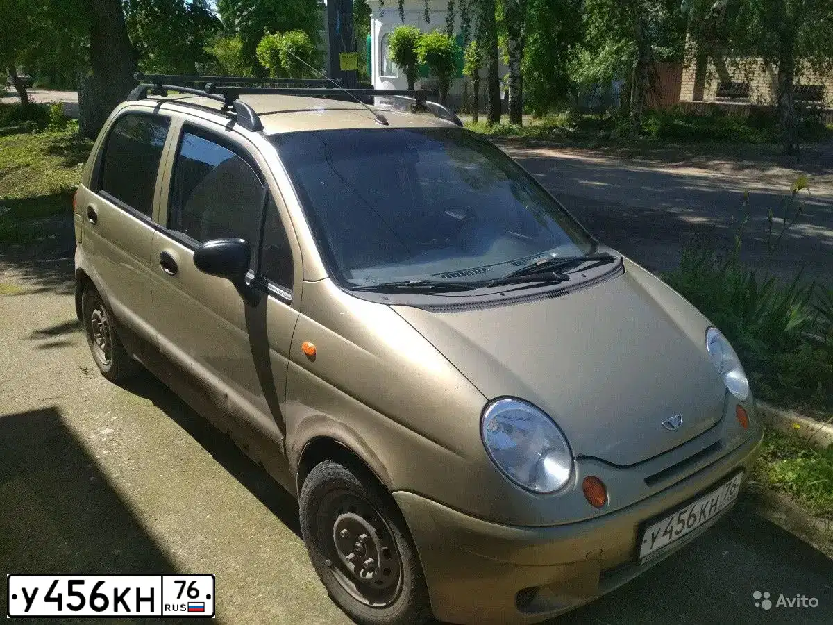 Фото автомобиля DAEWOO MATIZ, 2007 — госномер Т319СС750. Цвет: ЖЕЛТЫЙ