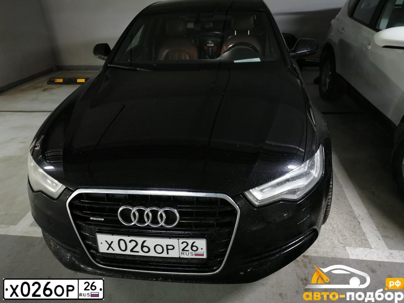 Фото автомобиля AUDI A6, 2011 — госномер М741СС35. Цвет: ЧЕРНЫЙ