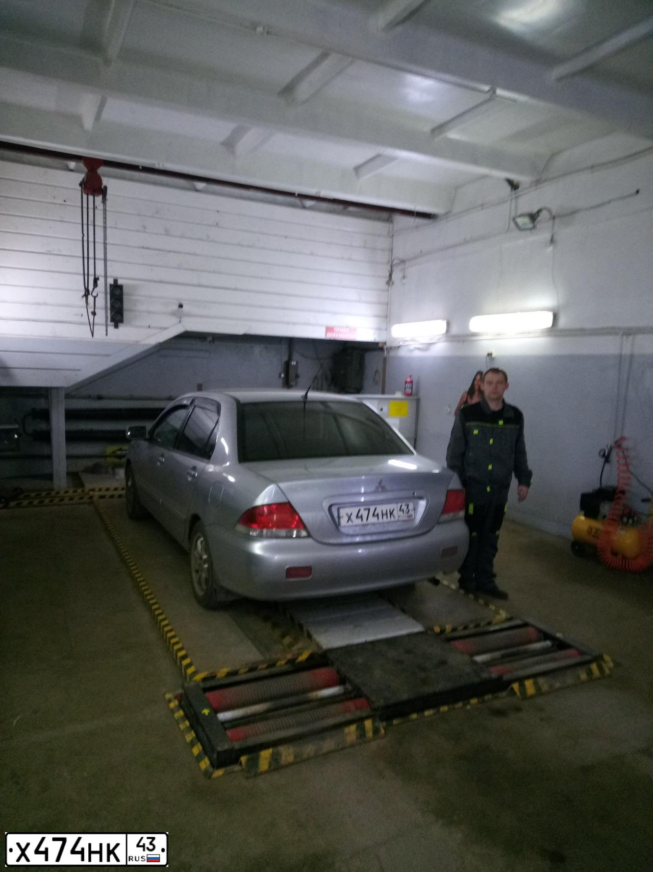Фото автомобиля MITSUBISHI  LANCER 1.6, 2007 — госномер С937РВ43. Цвет: ЧЕРНЫЙ