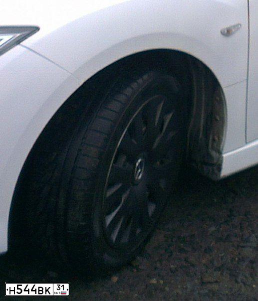 Фото автомобиля MAZDA 6, 2011 — госномер Т640ТС31. Цвет: ТЕМНО-СЕРЫЙ