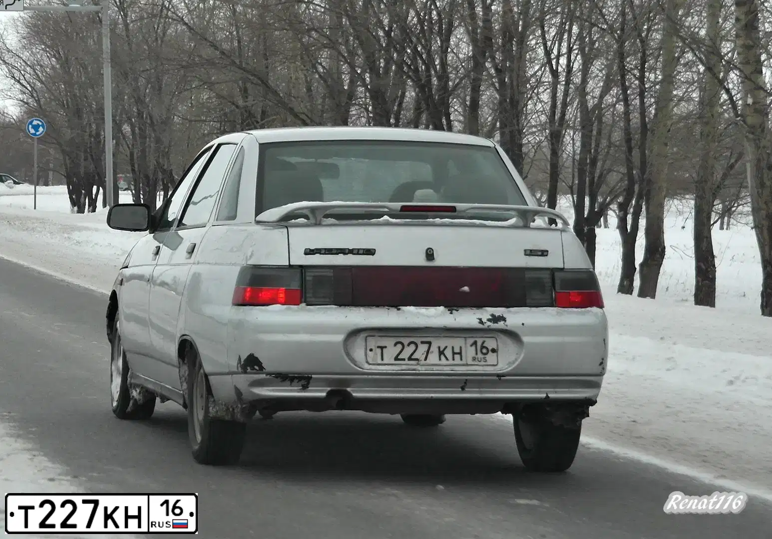 Фото автомобиля LADA 2110 LADA, 2004 — госномер Т227КН16. Цвет: СВЕТЛО-СЕРЕБРИСТЫЙ МЕТАЛЛ