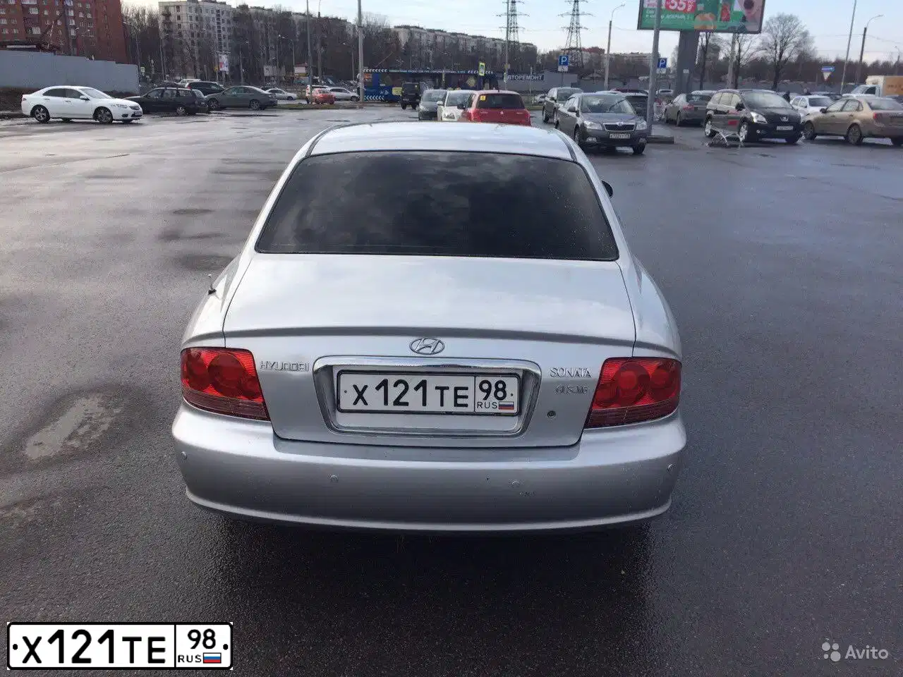 Фото автомобиля TAGAZ Z SONATA, 2005 — госномер Е114МВ126. Цвет: СЕРЕБРИСТЫЙ