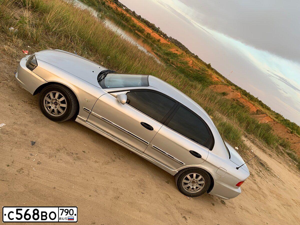 Фото автомобиля KIA MAGENTIS / OPTIMA, 2001 — госномер С568ВО790. Цвет: СЕРЫЙ