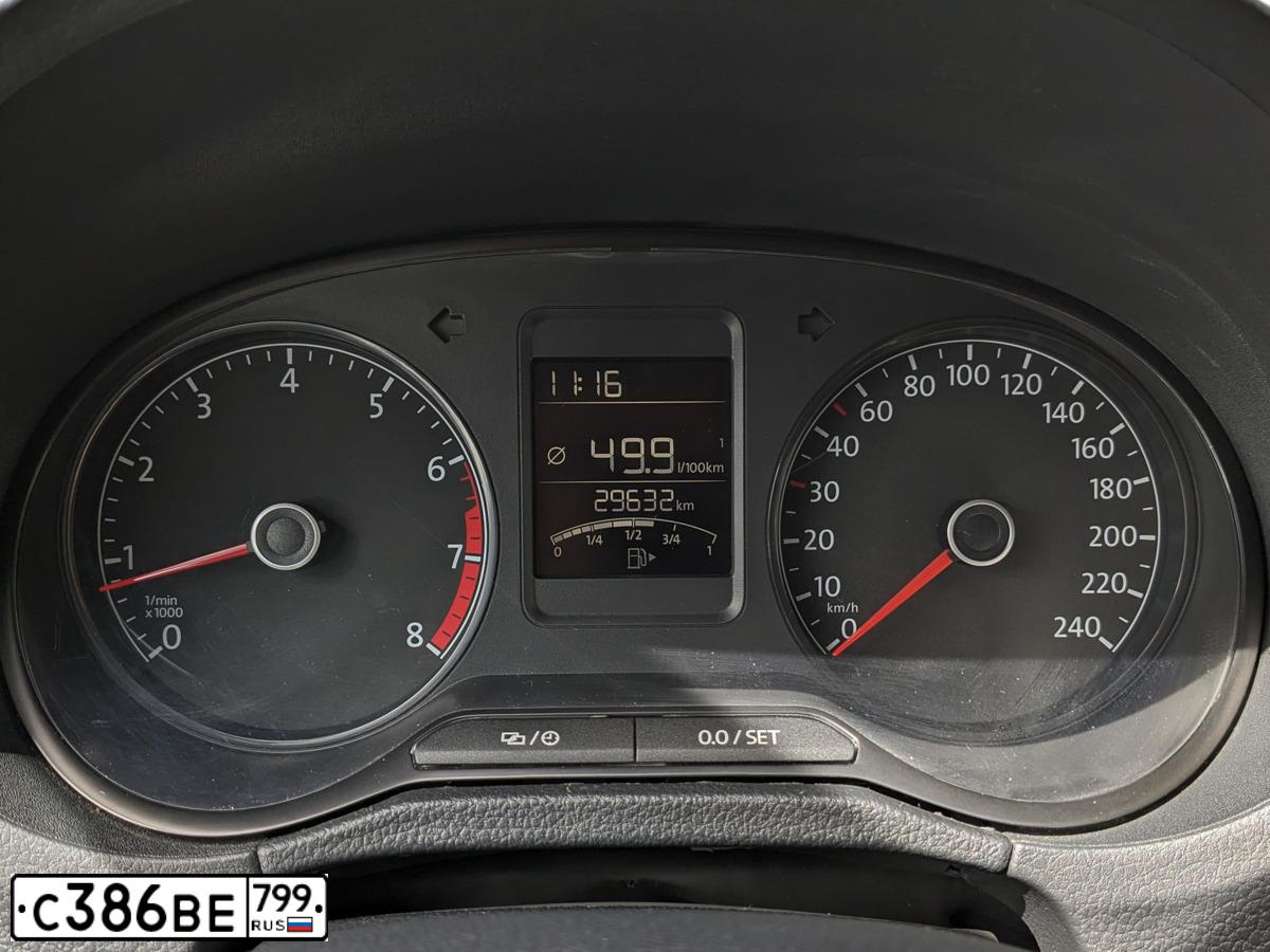 Фото автомобиля VOLKSWAGEN POLO, 2018 — госномер А055ЕУ977. Цвет: ЧЕРНЫЙ