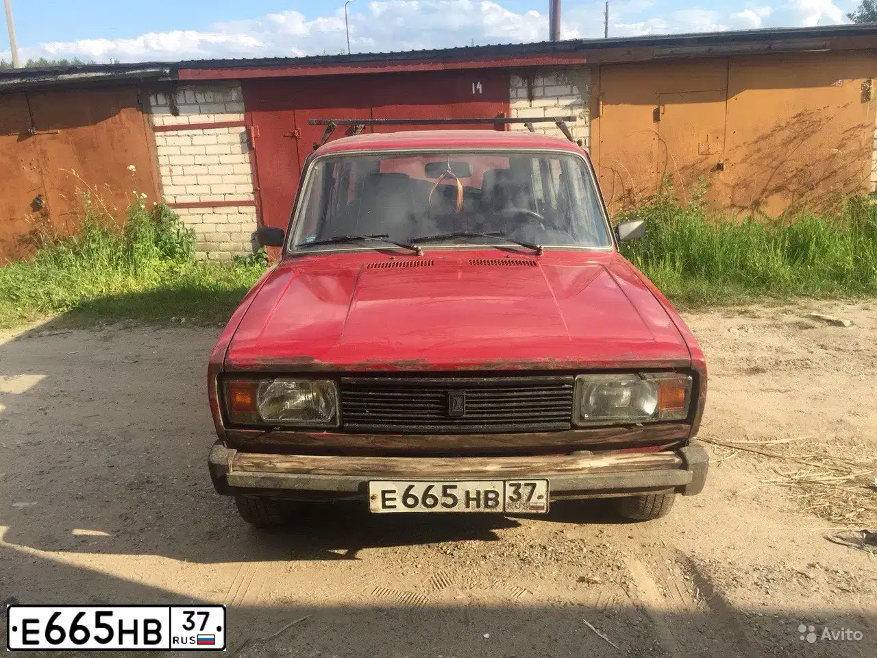 Фото автомобиля LADA 2104, 1997 — госномер Е665НВ37. Цвет: ВИШНЕВЫЙ