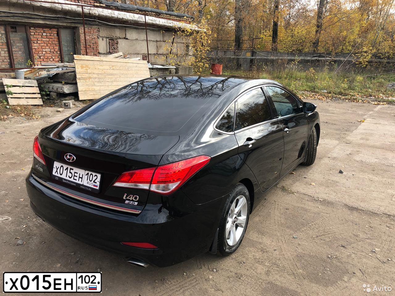 Фото автомобиля HYUNDAI I40, 2013 — госномер Р640ЕЕ716