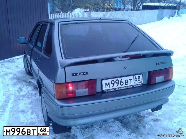 Фото автомобиля LADA 2114 SAMARA, 2007 — госномер М996ВТ68. Цвет: СРЕДНИЙ СЕРО-ЗЕЛЕНЫЙ МЕТАЛЛ