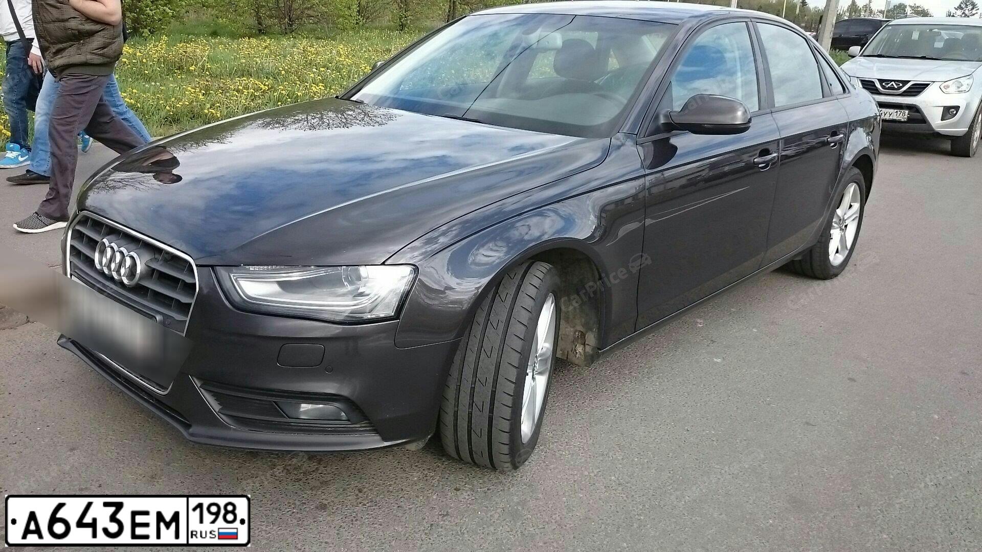 Фото автомобиля AUDI A4, 2014 — госномер К765ЕО53