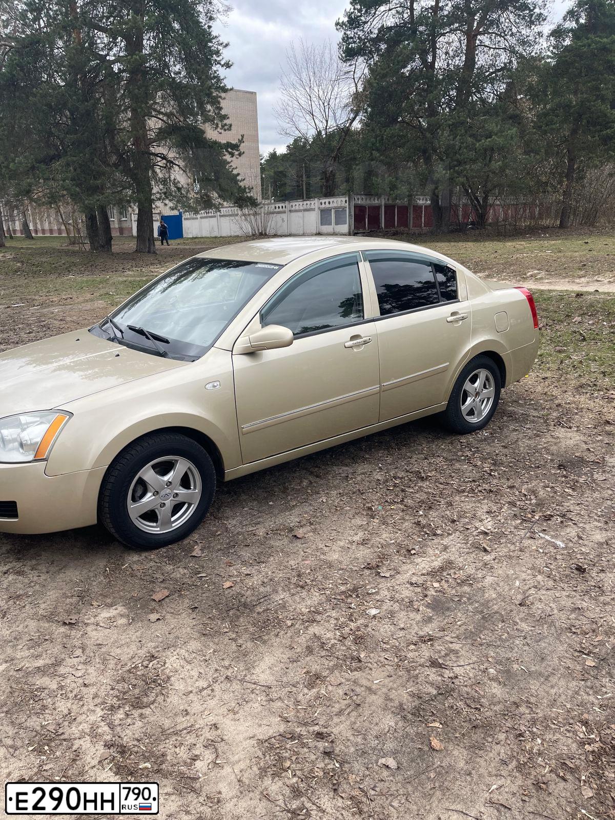 Фото автомобиля CHERY FORA /A21/, 2007 — госномер Е290НН790. Цвет: БЕЖЕВЫЙ