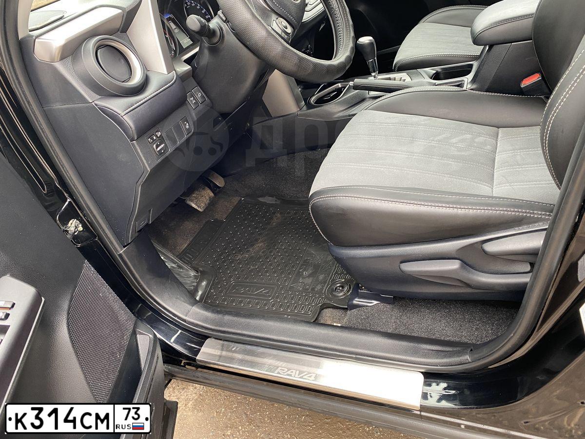 Фото автомобиля TOYOTA RAV4, 2019 — госномер К314СМ73. Цвет: ЧЕРНЫЙ
