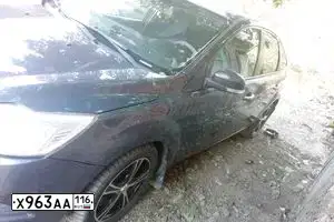 Фото автомобиля FORD FOCUS, 2011 — госномер О399ВТ116. Цвет: ТЕМНО-СЕРЫЙ