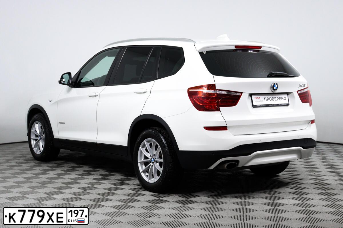 Фото автомобиля BMW X3, 2015 — госномер М654РН21