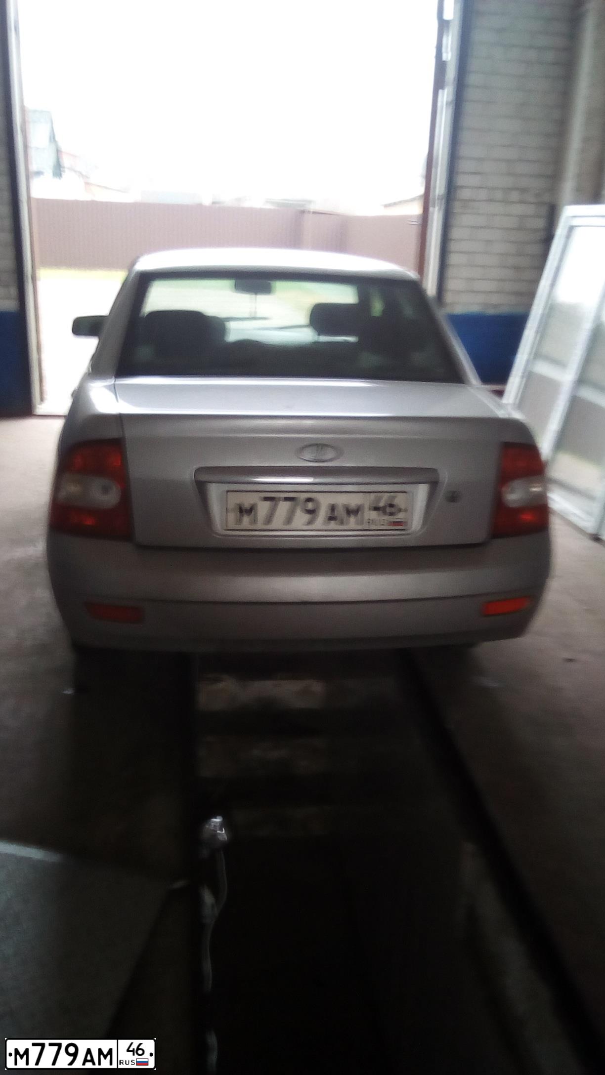 Фото автомобиля LADA 2170 PRIORA, 2009 — госномер М779АМ46. Цвет: СВЕТЛО-СЕРЕБРИСТЫЙ МЕТАЛЛ