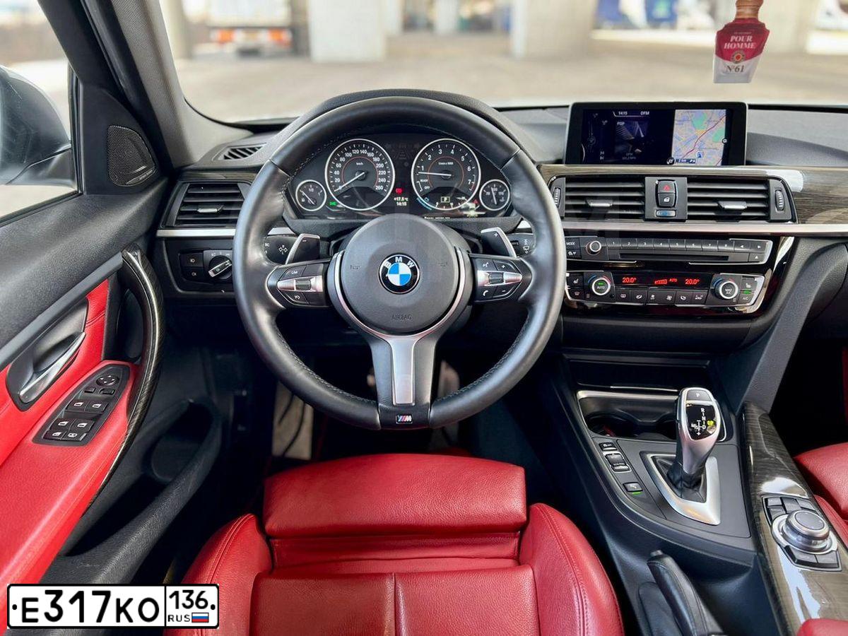 Фото автомобиля BMW 335I, 2012 — госномер С104ВО159. Цвет: Белый