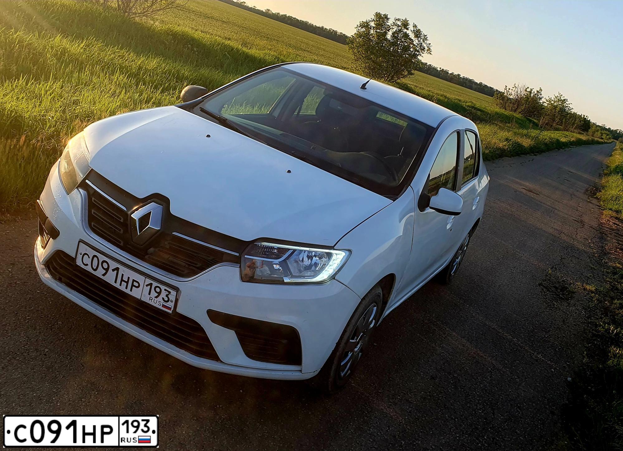 Фото автомобиля VOLKSWAGEN POLO, 2020 — госномер С091НР193. Цвет: синий