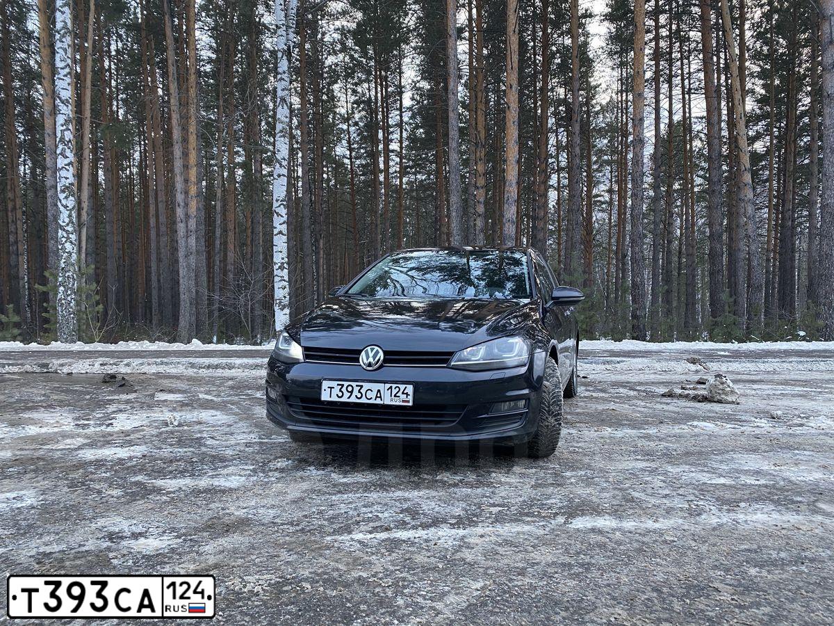 Фото автомобиля VOLKSWAGEN GOLF, 2012 — госномер Н846ТН124